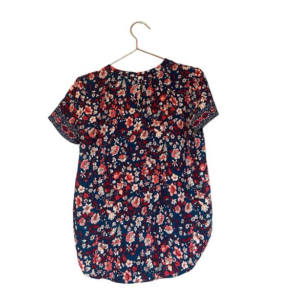 Loft Floral Blouse - Women's Size XS - Excellent Condition - Picture 2 of 5